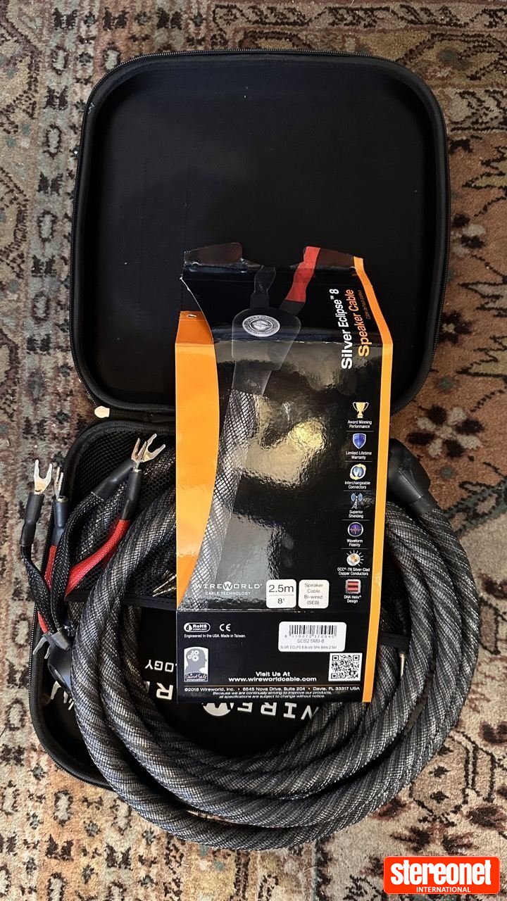 Wireworld SILVER ECLIPSE 8 Speaker Cables