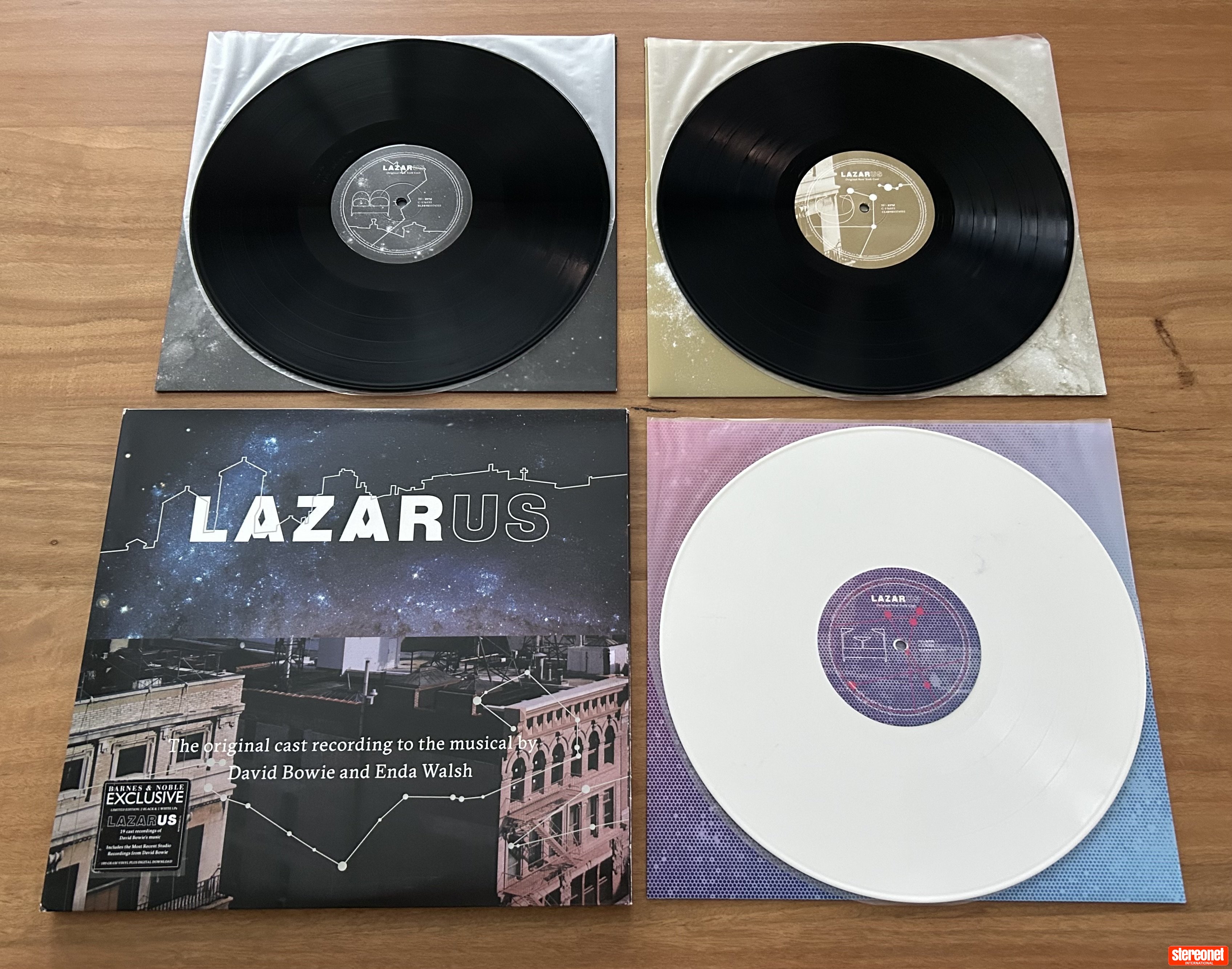 David Bowie “Lazarus” 2016 Limited Edition Vinyl 3 LP (2