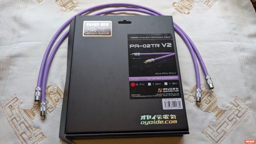 Oyaide 102 SSC Interconnect Cables (RCA)