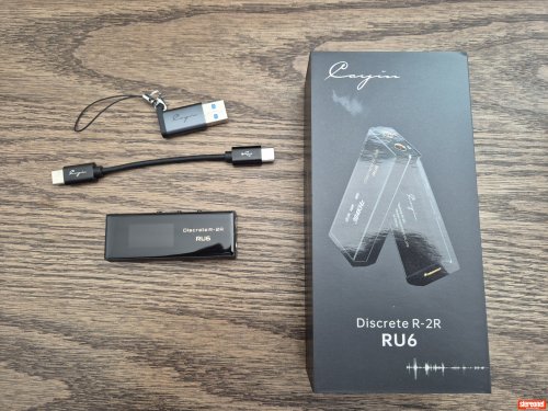 Cayin RU6 Headphone Amplifier (with DAC)