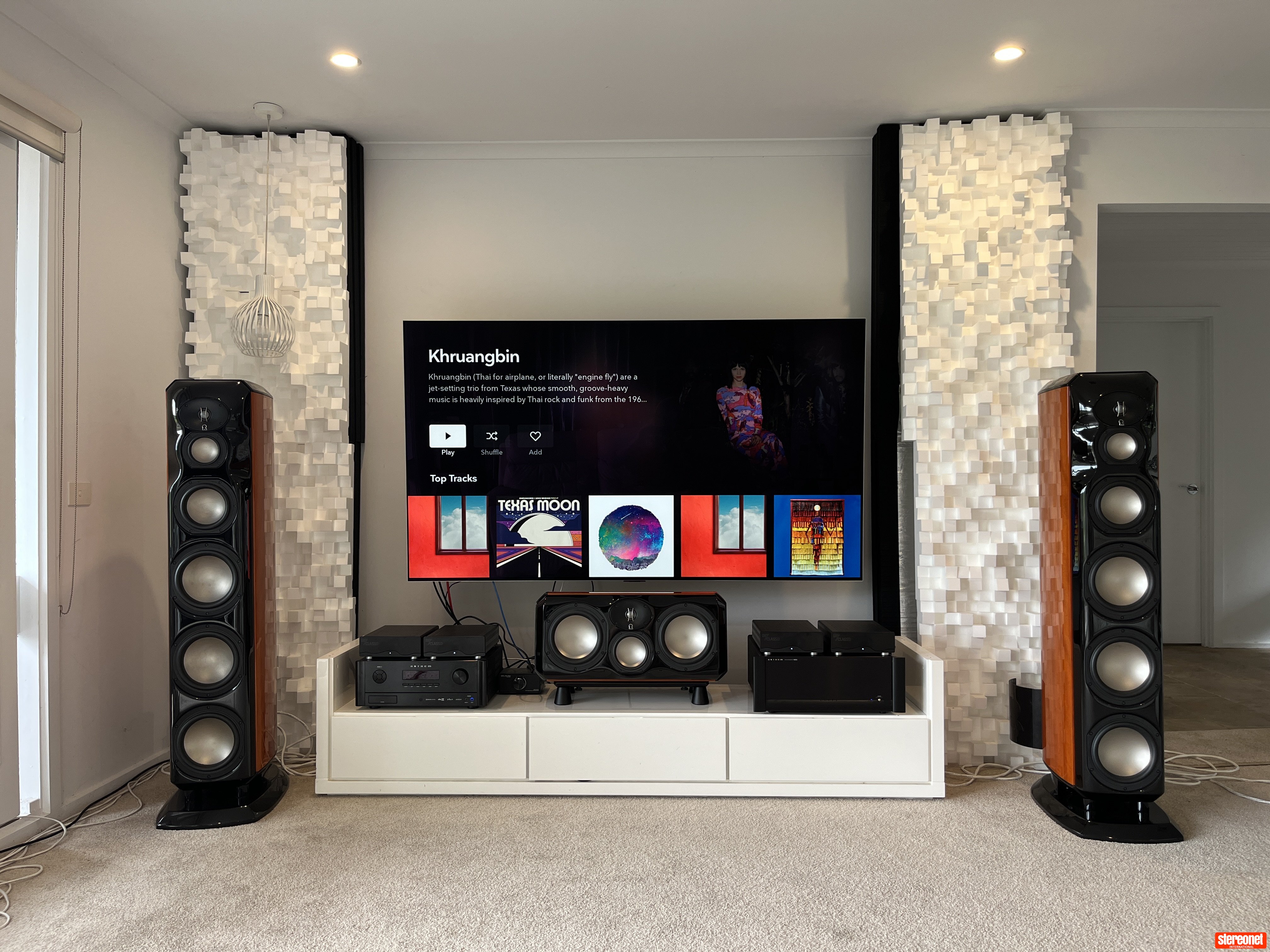 Revel Speakers Ultima Salon2 and Voice2 (Mahogany) Loudspeaker Package ...