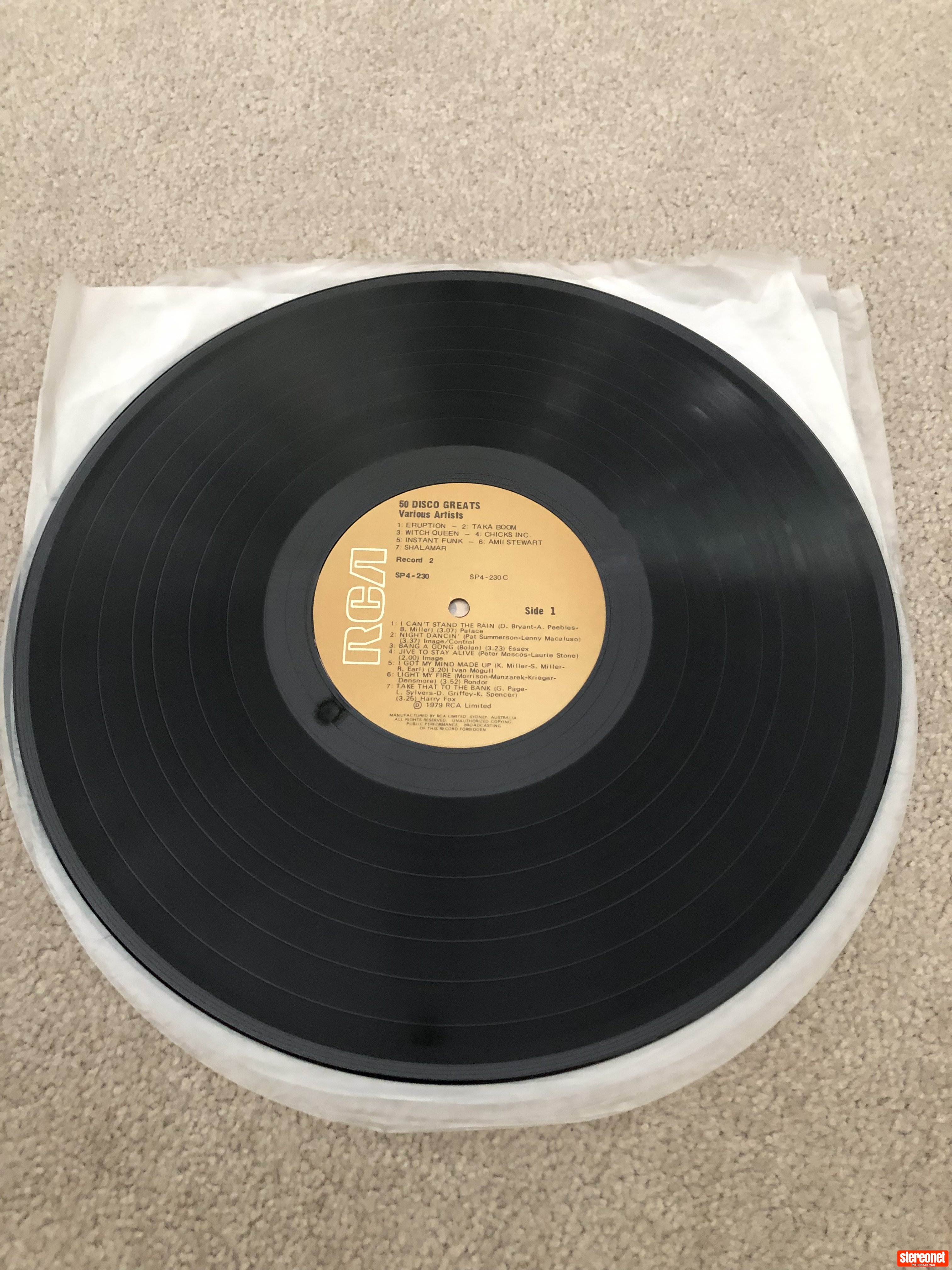 50 Original Disco Greats Vinyl Record (LP Box Set) - Vinyl Records ...