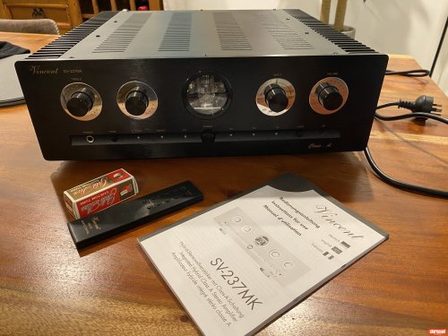 Vincent Audio SV-237MK Integrated Amplifier (Hybrid)