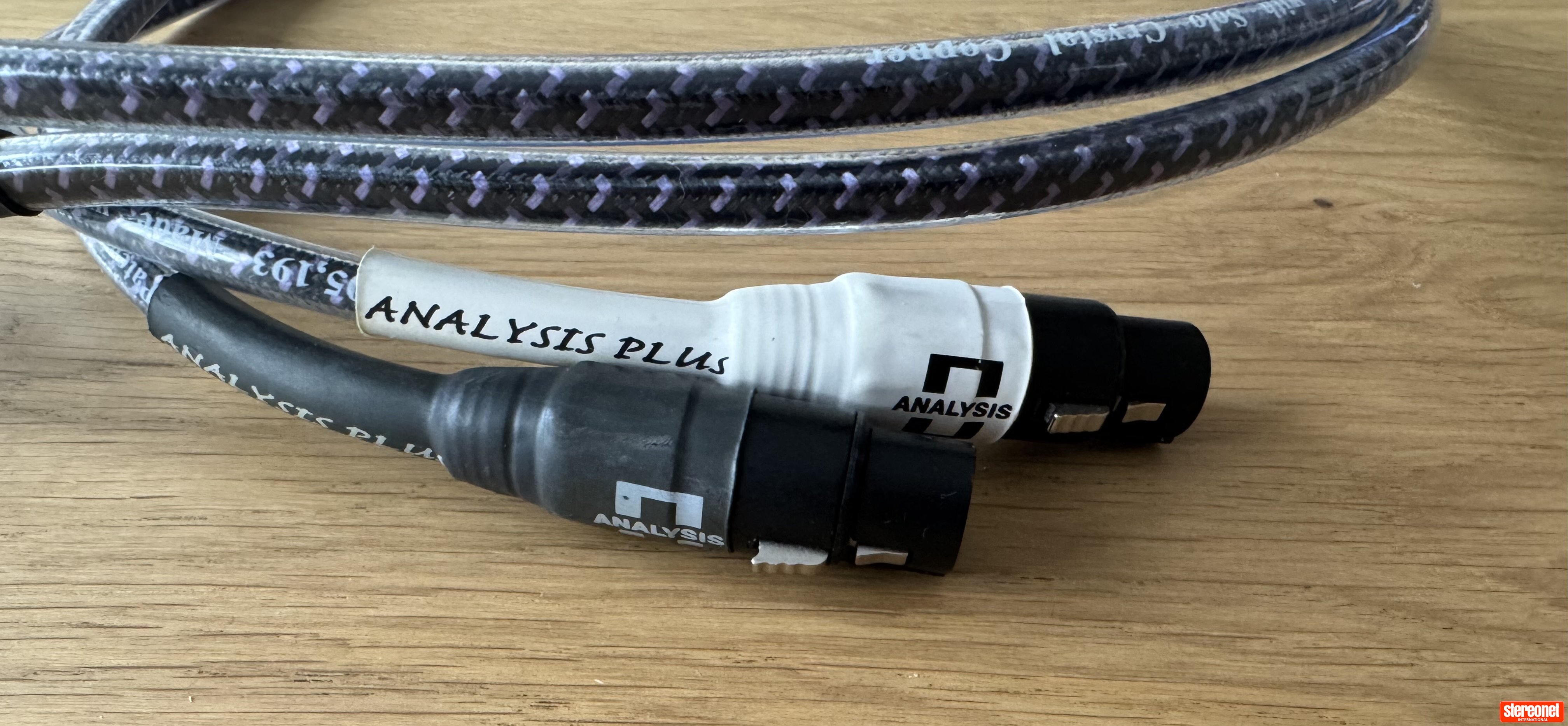 Analysis Plus 1 Interconnect Cables (XLR) - Interconnects - StereoNET