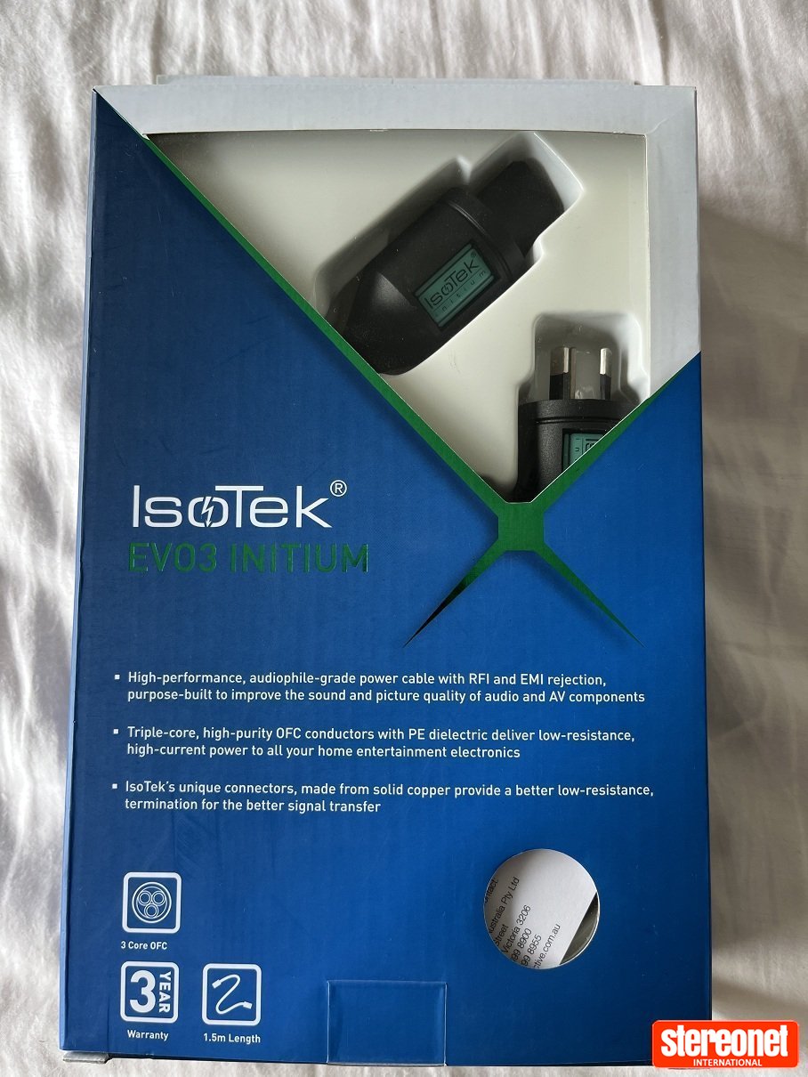 IsoTek Evo3 Initium Power Cable