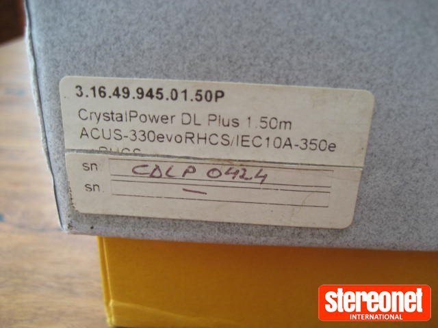 Crystal Cable Dreamline Plus Power Cable