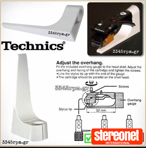 Technics Overhang Gauge 52mm Turntable Accessory - Wanted to Buy ...
