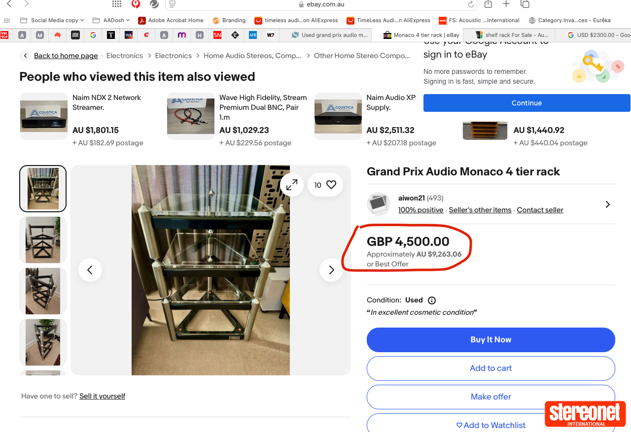 Grand Prix Monaco Rack - Racks & Cabinets - StereoNET