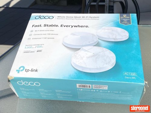 TPLink Decco M5 AC1300 Mesh WiFi System