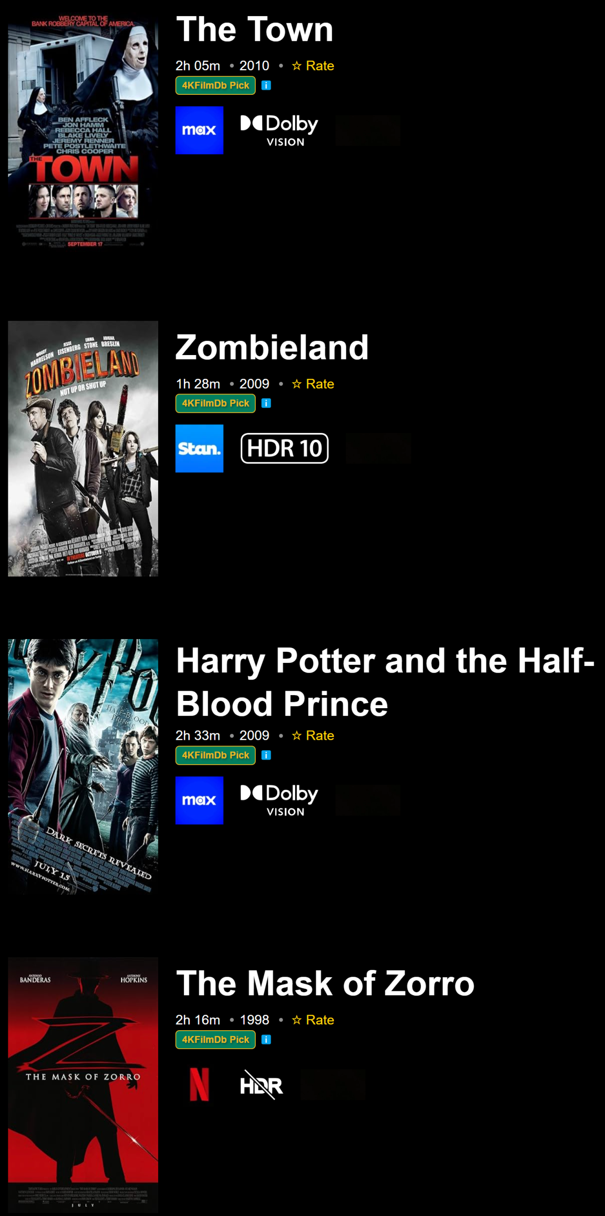 Definitive 4K Movies List (+HDR Analysis!) - Page 6 - TV - Free to Air ...