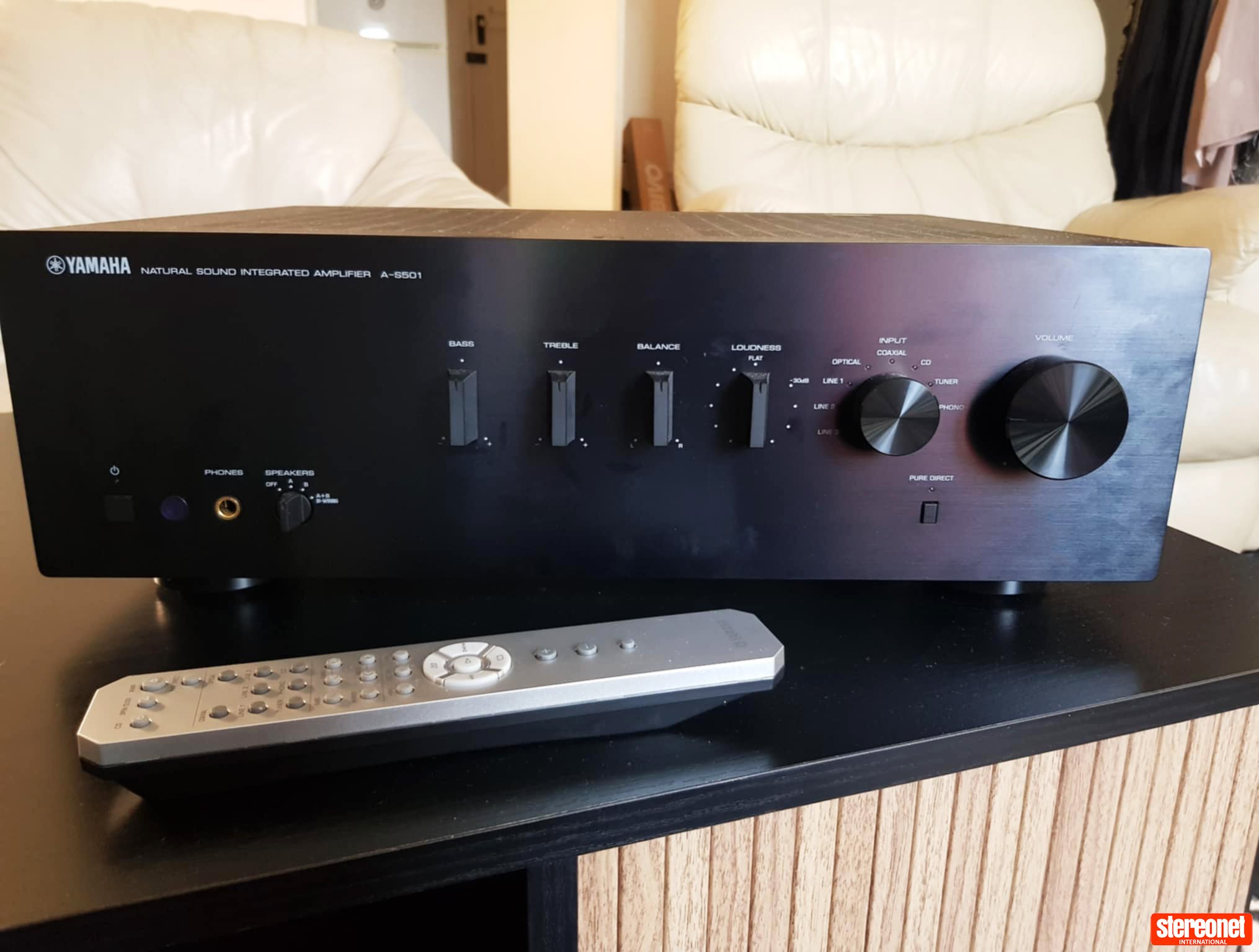 S501 Yamaha S501 Integrated Amplifier (Solid State) - Integrated Amplifiers ...