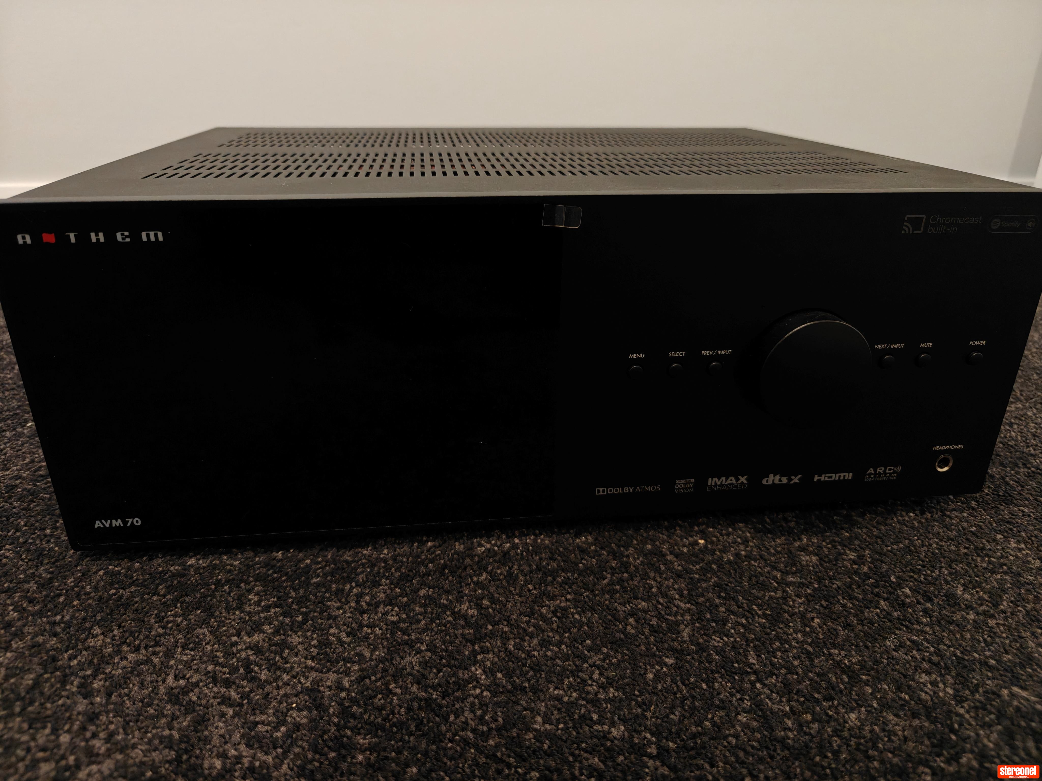 Anthem AVM70 8K AV Processor
