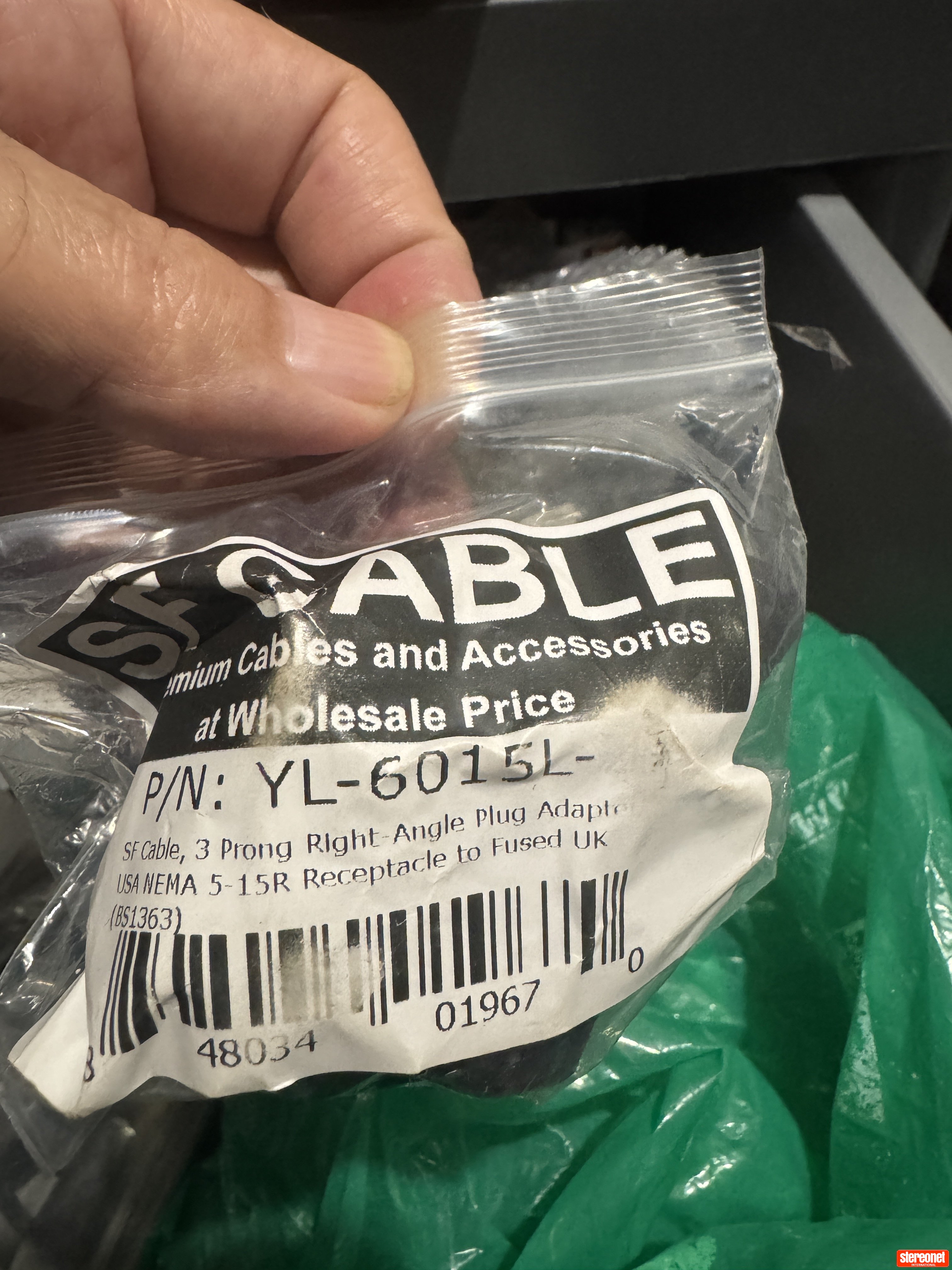 SF Cable Adapter IEC Adapter - Cable Accessories - StereoNET