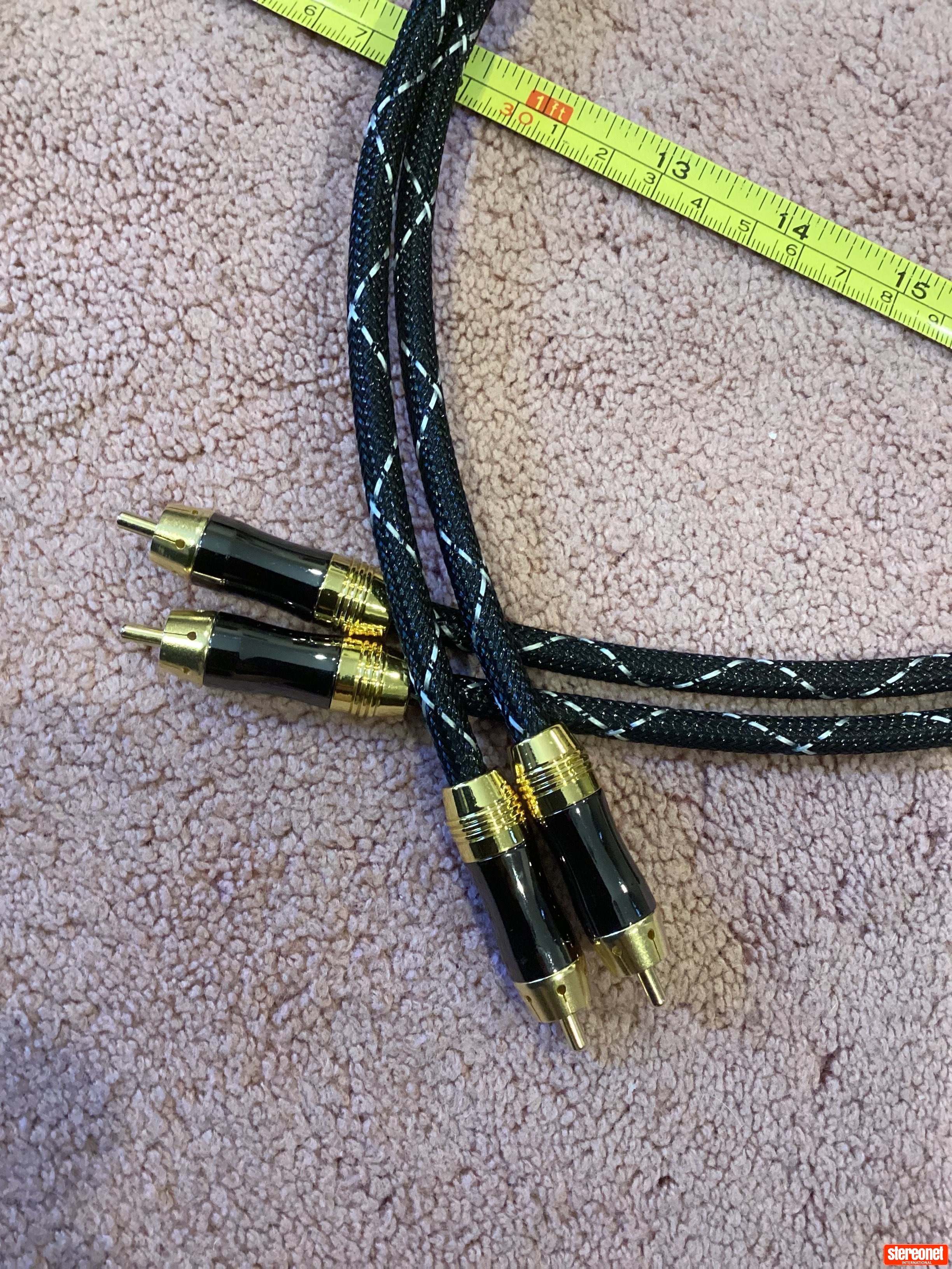 Custom 75cm Interconnect Cables (RCA) - Interconnects - StereoNET