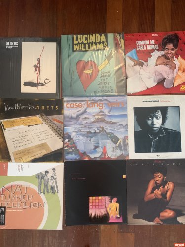 9 Vinyl Bundle Female/Male singers Vinyl Record (LP)