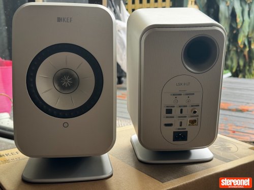 KEF LSX II LT Bookshelf Loudspeakers