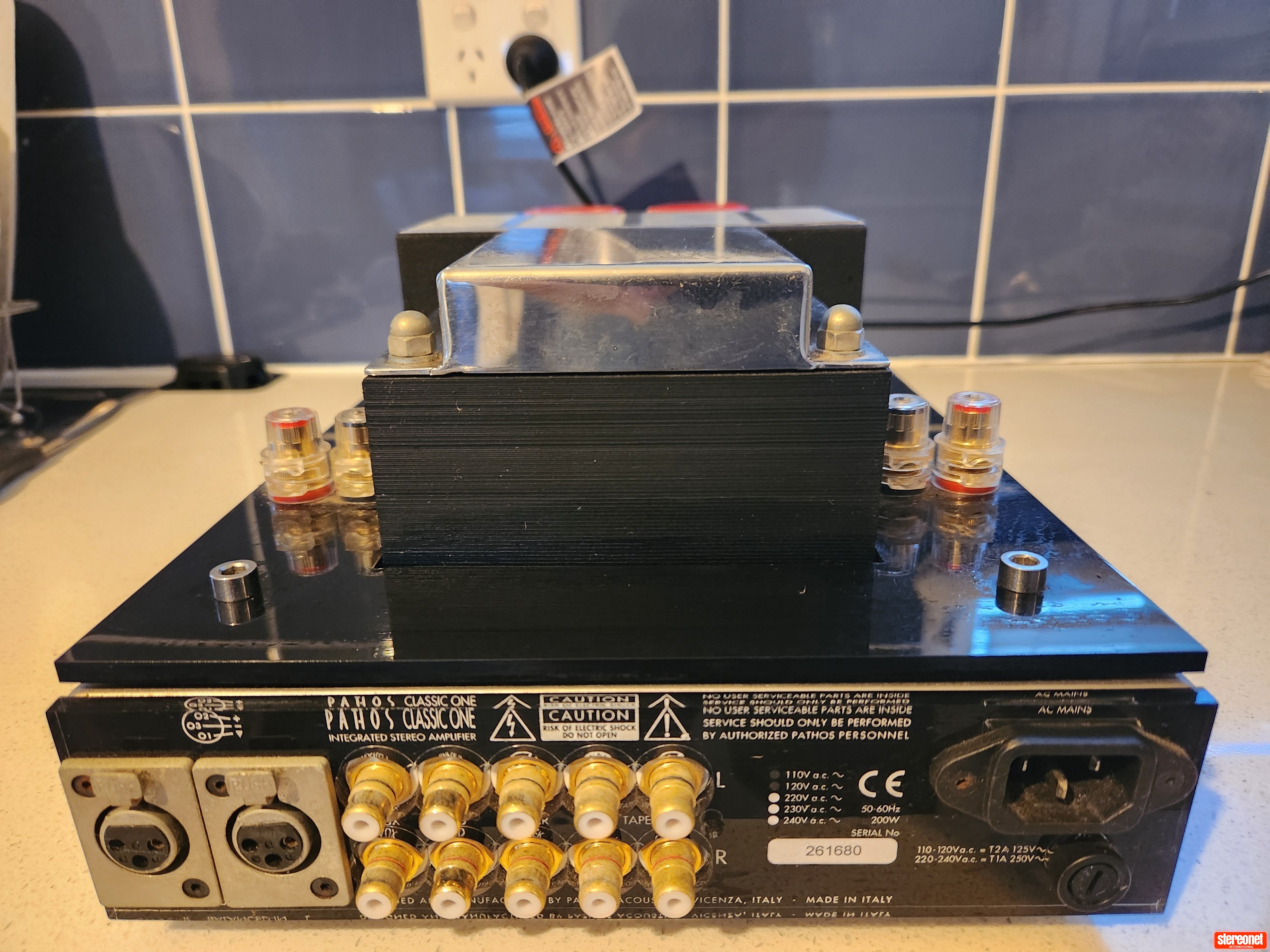 Pathos Classic One Mk3 Integrated Amplifier (Hybrid) - Integrated ...