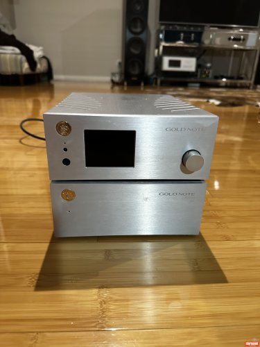 Gold Note DS-10 Plus with PSU10 Headphone Amplifier (with DAC)