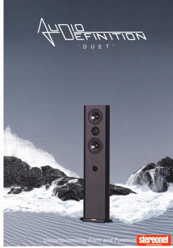 Audio Definition Duet Floorstanding Loudspeakers