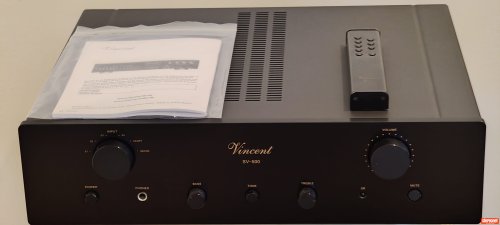Vincent Audio SV-500 Integrated Amplifier (Hybrid)