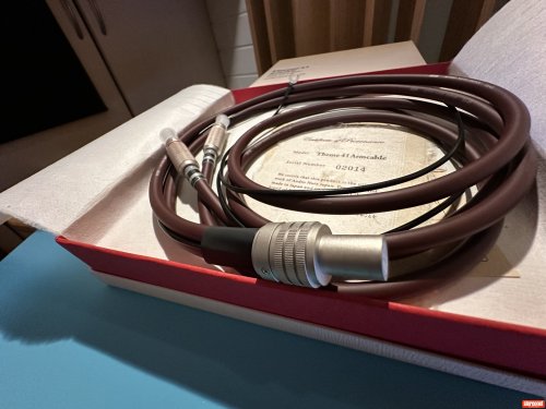 Kondo Audio Note Japan Theme 41 armcable 1.2m (Din-RCA) Phono Cable