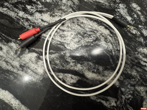 Audio Principe 3.5mm TRS plug to 2x shielded RCA Interconnect Cables (RCA)