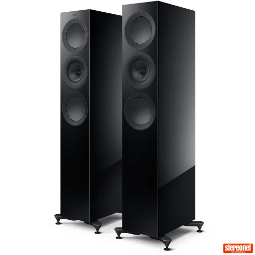 KEF R7 META Gloss Black Floorstanding Loudspeakers