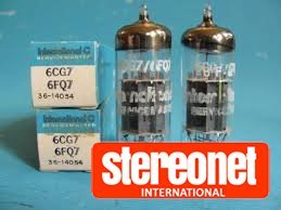 6CG7 Tubes Matched Pair Valves/Tubes