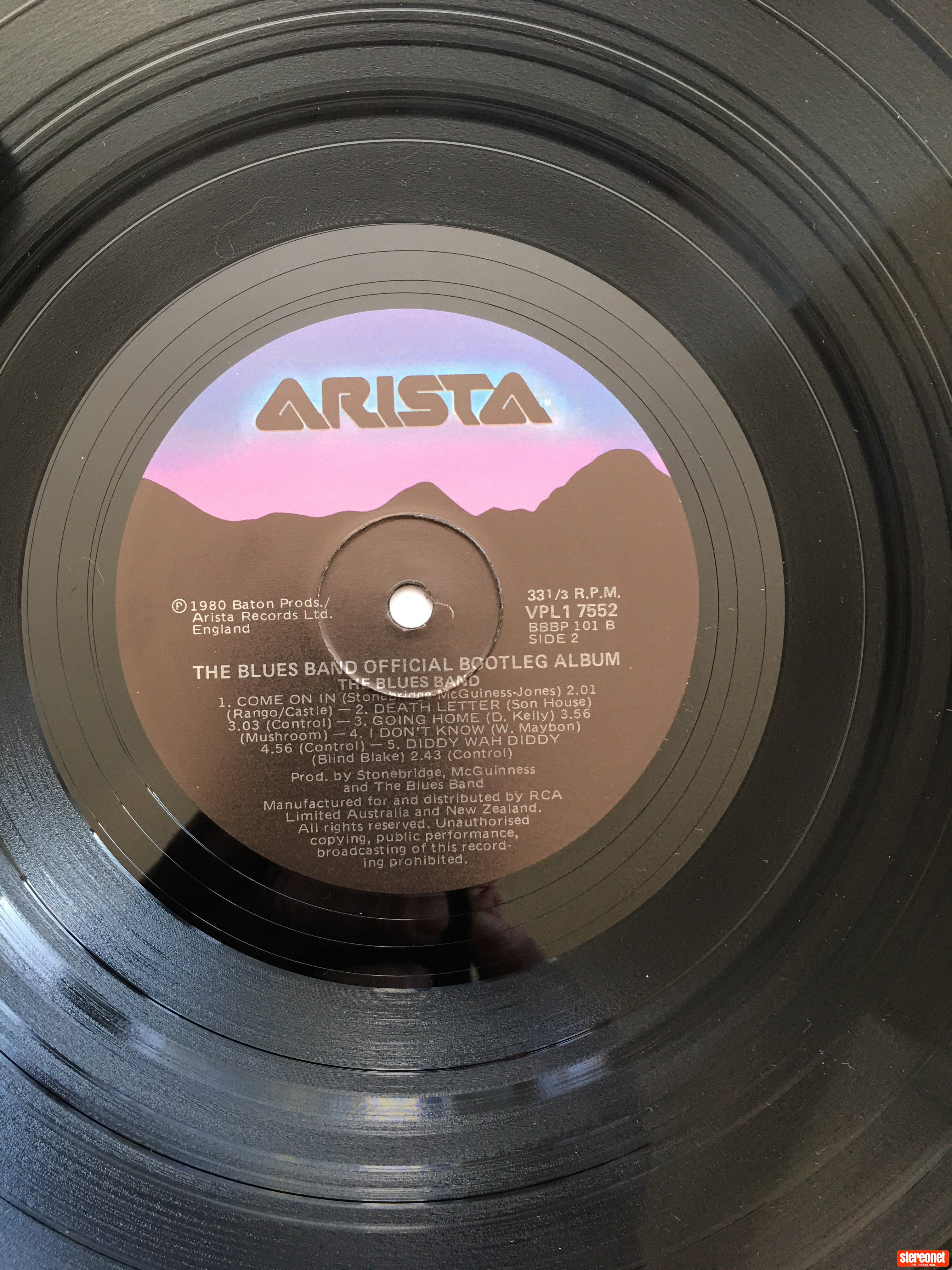 Official Bluesband Bootleg Album Vinyl Record (LP) - Vinyl Records ...