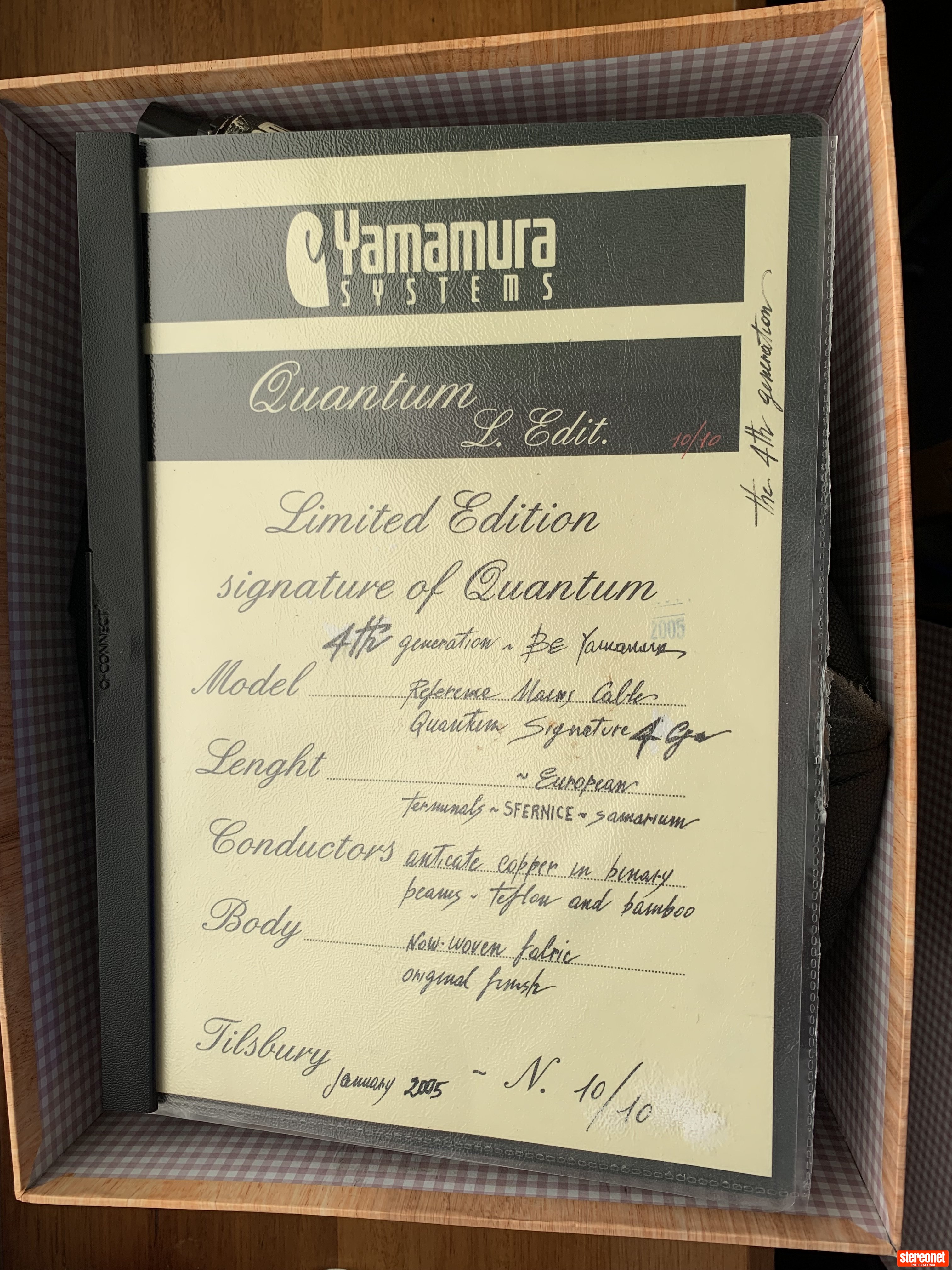 Yamamura Quantum Power Cable