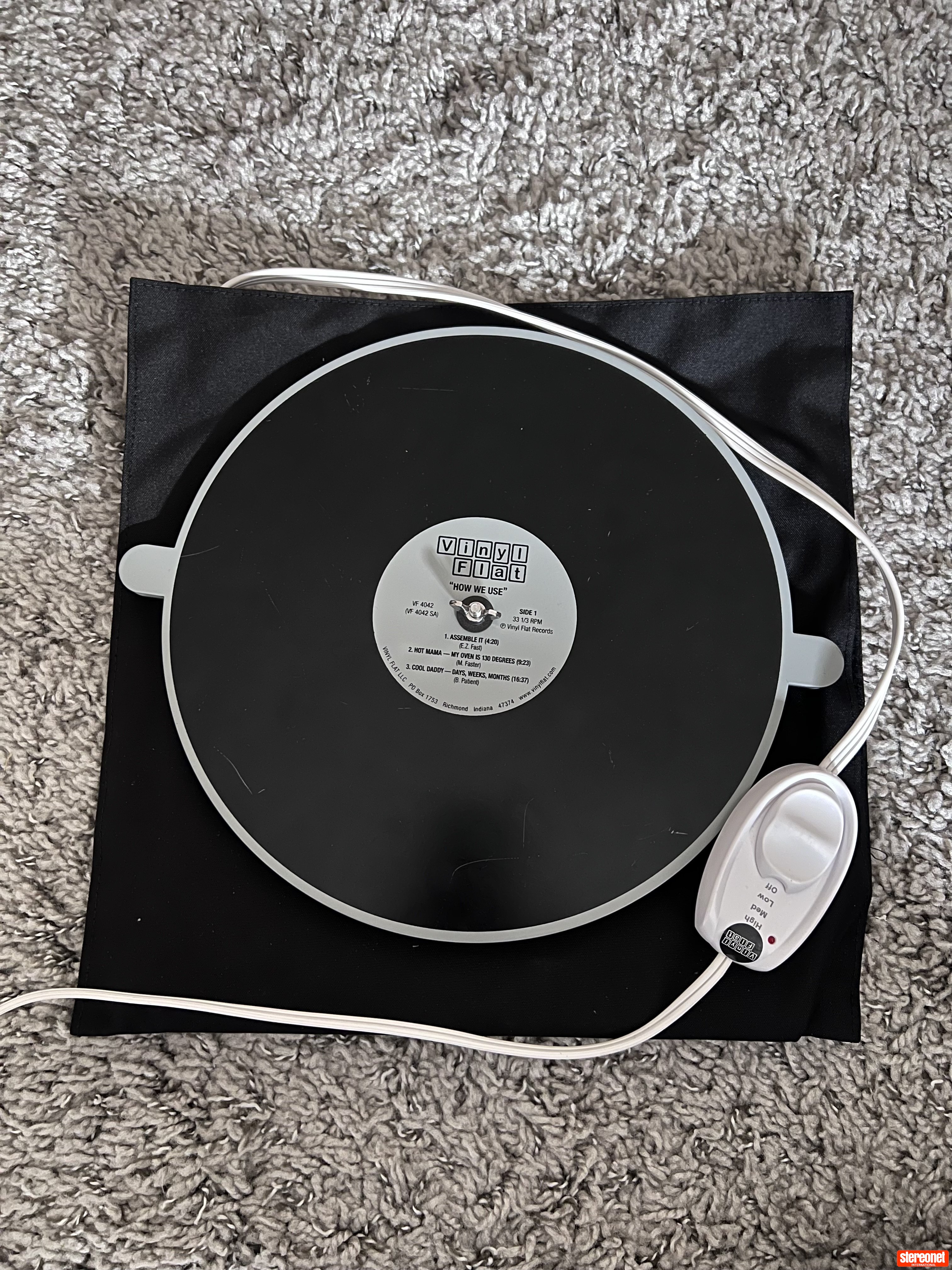 Vinyl Flat Vinyl Record Flattener