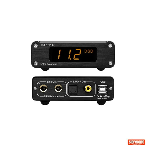 Topping D10 Balanced (any Cheap Balanced/TRS DAC) Digital Analog Converter (DAC)