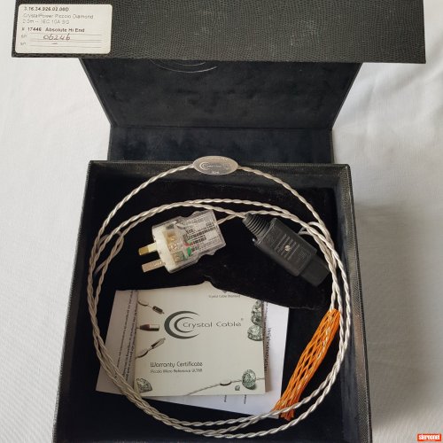 Crystal Cable Piccolo Diamond Power Cable - Power Cables - StereoNET