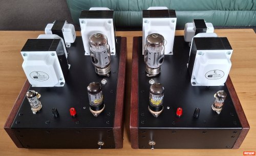 DIY KT120 Mono Amplifiers