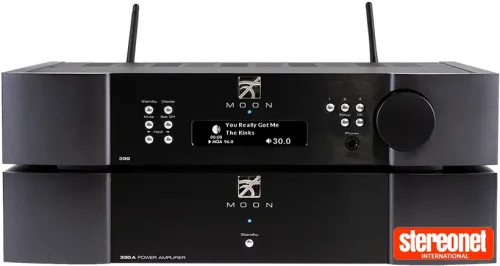 Simaudio Moon 390 and 330A Power Amplifier
