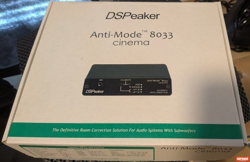 DSPeaker Anti-Mode 8033 cinema Room Correction (DSP) - Audio Processors ...