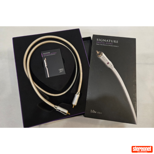 QED Signature Digital Audio (1m) Coaxial Cable