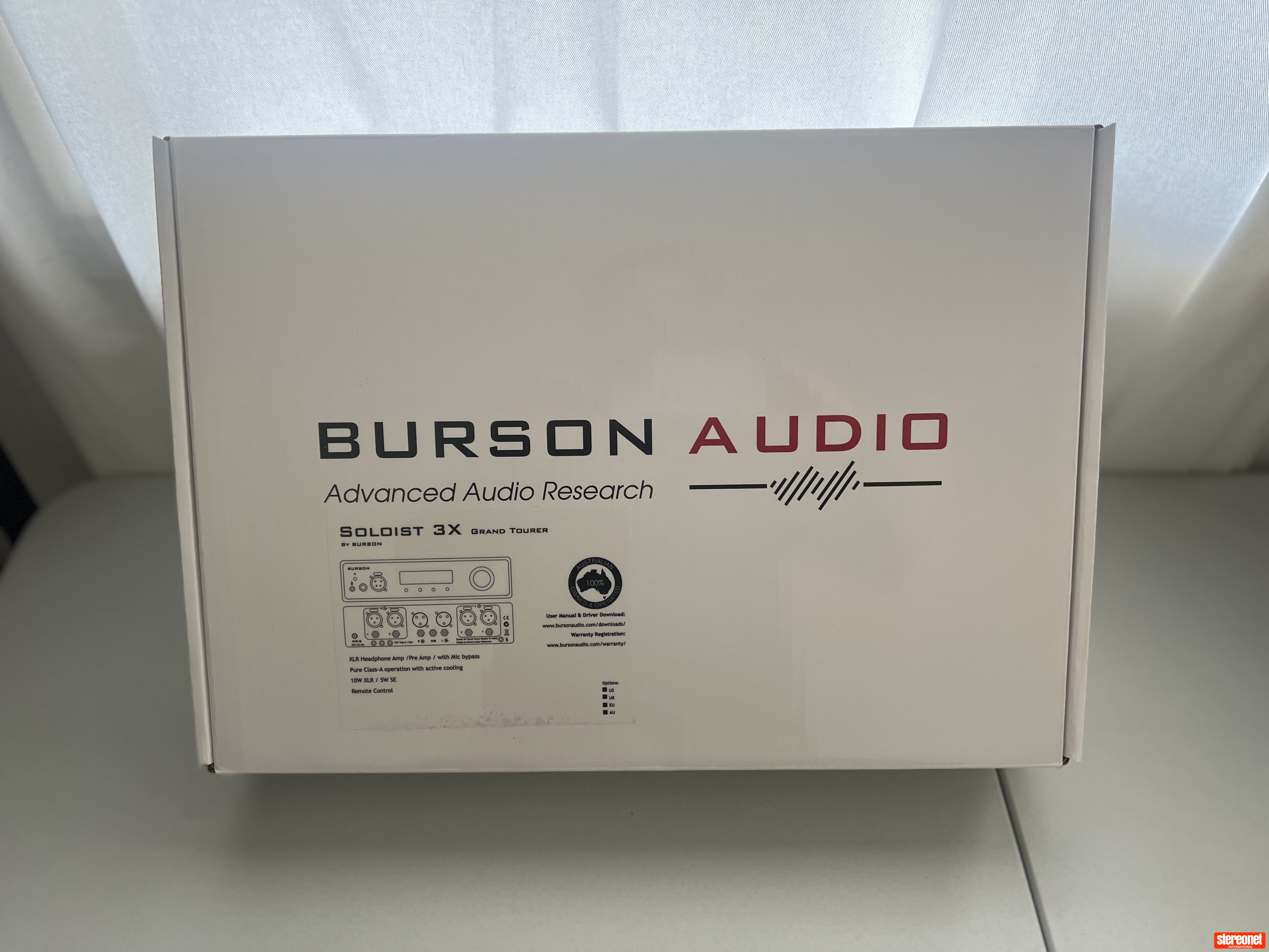 Burson Audio SOLOIST 3X GRAND TOURER Headphone Amplifier - Headphone ...