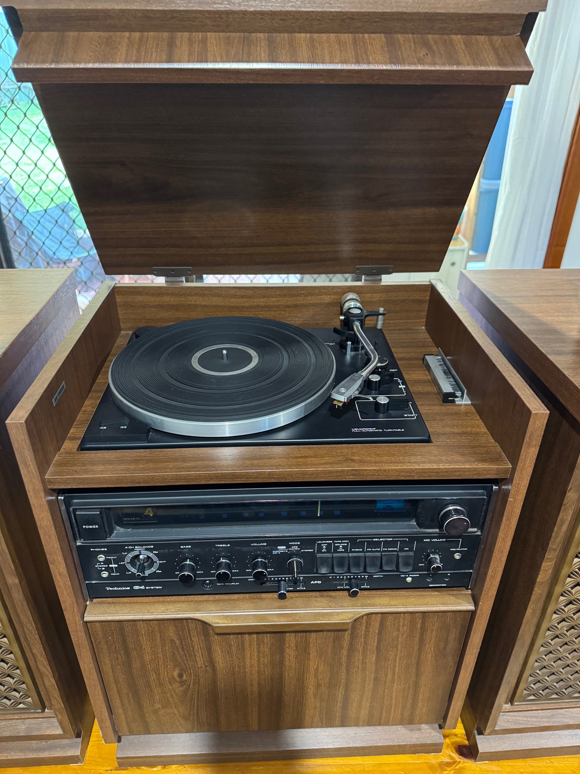 Technics CD 4 system テープレコーダー Technics CD 4 system テープレコーダー