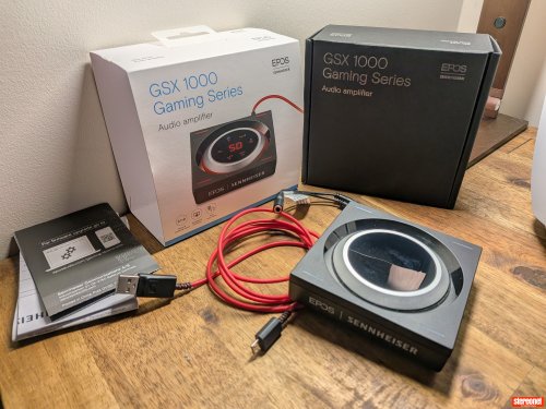 Sennheiser GSX 1000 Headphone Amplifier (with DAC)