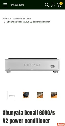 Shunyata denali 6000/s V2 Power Conditioner