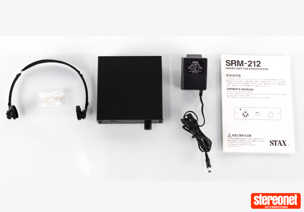 Stax SRS-005 Electrostatic Headphones & Amplifier Package