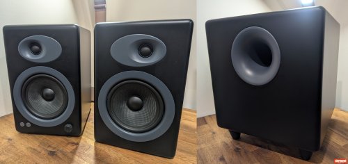 Audioengine A5+ & S8 Subwoofer (Active / Powered)