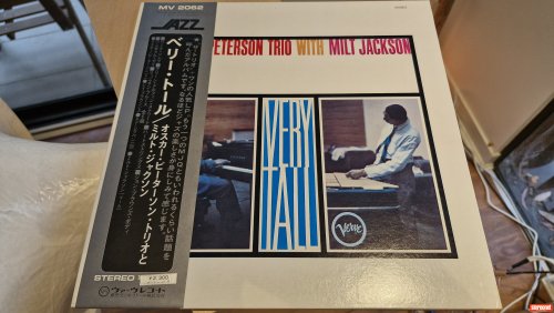 The Oscar Peterson Trio with Milt Jackson- Very Tall Vinyl Vinyl Record (LP)