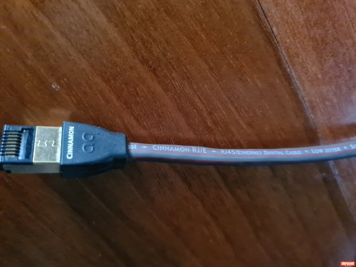AudioQuest Cinnamon Cat7 RJ-45 5M Ethernet Cable