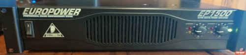 Behringer EP1500 Power Amplifier