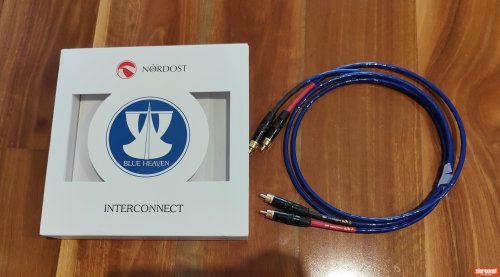 Nordost Blue Heaven 1.0 m Interconnect Cables (RCA)