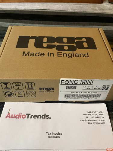 Rega Fono Mini A2D Phono Preamplifier