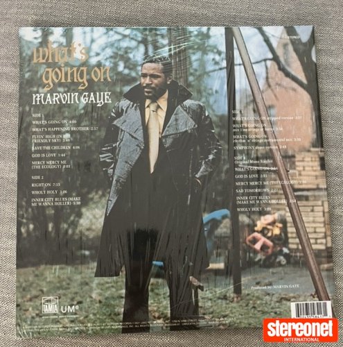 What’s Going On - Marvin Gaye - 50th Anniversary Vinyl Record (Double ...