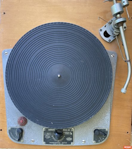 Garrard MODEL 301 TRANSCRIPTION MOTOR Turntable